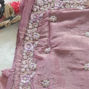 Party Wear Handwork Saree