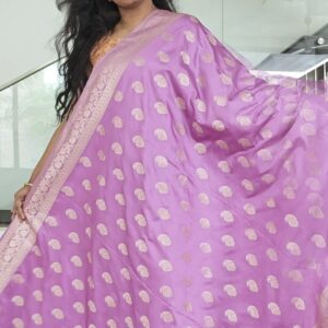 Banarasi Crepe Satin Saree